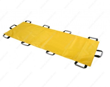 hordágy, sürgősségi, művászon, 212x75cm, sárga, minőségi, esővédő, összehajtható, hordozható, quirumed, budapest