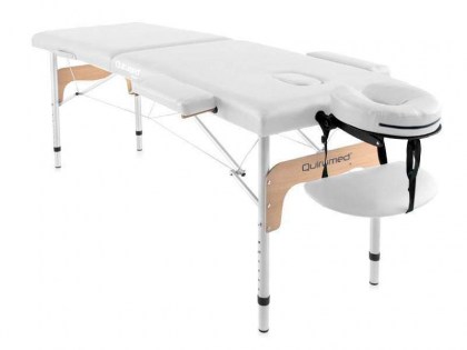 masszázságy, 2 zónás, aluvázas, quirumed, minőségi, fehér, 180x60 cm, amasar, budapest