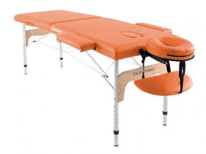 masszázságy, 2 zónás, aluvázas, quirumed, minőségi, narancs, 180x60 cm, amasar, budapest