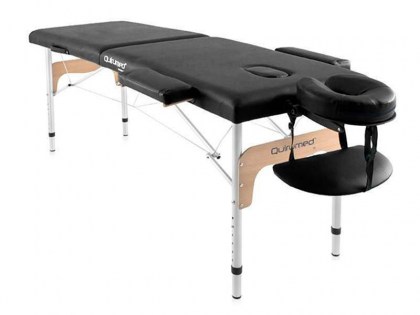 masszázságy, 2 zónás, aluvázas, quirumed, minőségi, fekete, 180x60 cm, amasar, budapest