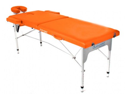 masszázságy, 2 zónás, aluvázas, quirumed, minőségi, narancs, 186x66 cm, amasar, budapest