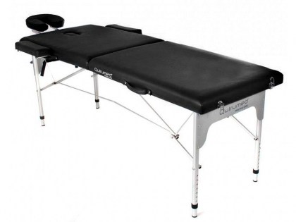 masszázságy, 2 zónás, aluvázas, quirumed, minőségi, fekete, 186x66 cm, amasar, budapest