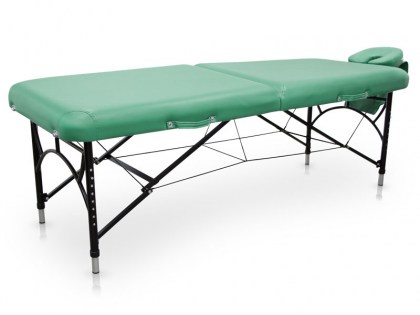 masszázságy, 2 zónás, erősített, porszórt, aluavázas, ezüst, 185x70, innovatív, minőségi, összecsukható, hordozható, quirumed, budapest