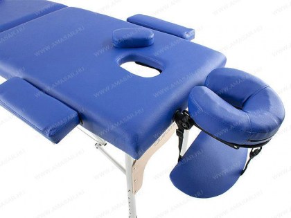 masszázságy, 2 zónás, aluvázas, quirumed, minőségi, kék, 180x60 cm, amasar, budapest