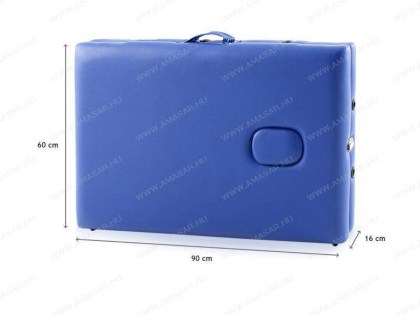 masszázságy, 2 zónás, aluvázas, quirumed, minőségi, kék, 180x60 cm, amasar, budapest