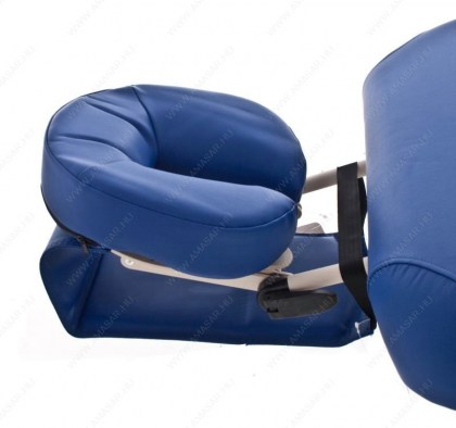 masszázságy, 2 zónás, favázas, shiatsu, vastag párnázat, 184x63cm, kék, minőségi, összecsukható, hordozható, quirumed, budapest