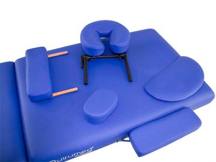 masszázságy, 3 zónás, aluvázas, elite, prémium minőségű, vastag párnázat, 186x66cm, zöld, minőségi, összecsukható, hordozható, quirumed, budapest