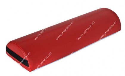 hengerpárna, fél hengerpárna, quirumed, minőségi, piros, 55x18 cm, quirumed, amasar, budapest