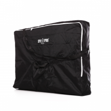 masszázs kellék, masszázságy hordtáska, gurulós, vállra akasztható, cipzárral, quirumed, minőségi, fekete, 98x72x23 cm, amasar, budapest