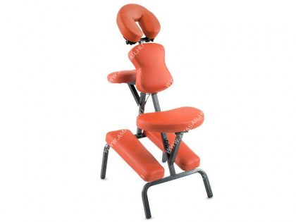 masszázsszék, masszázs szék, fémvázas, narancs, minőségi, összecsukható, hordozható, quirumed, budapest