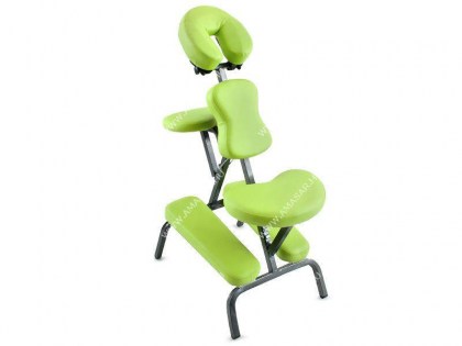 masszázsszék, masszázs szék, fémvázas, zöld, minőségi, összecsukható, hordozható, quirumed, budapest